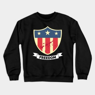 Veterans day, freedom, is not free, lets not forget, lest we forget, millitary, us army, soldier, proud veteran, veteran dad, thank you for your service Crewneck Sweatshirt